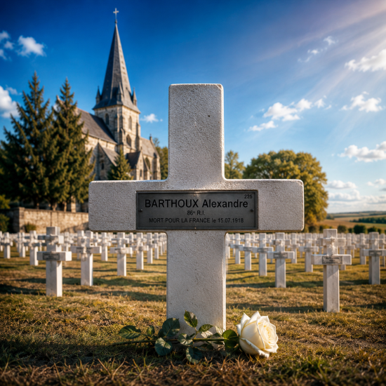 Os Heróis da Necrópole Nacional do Prieurado de Binso -  França